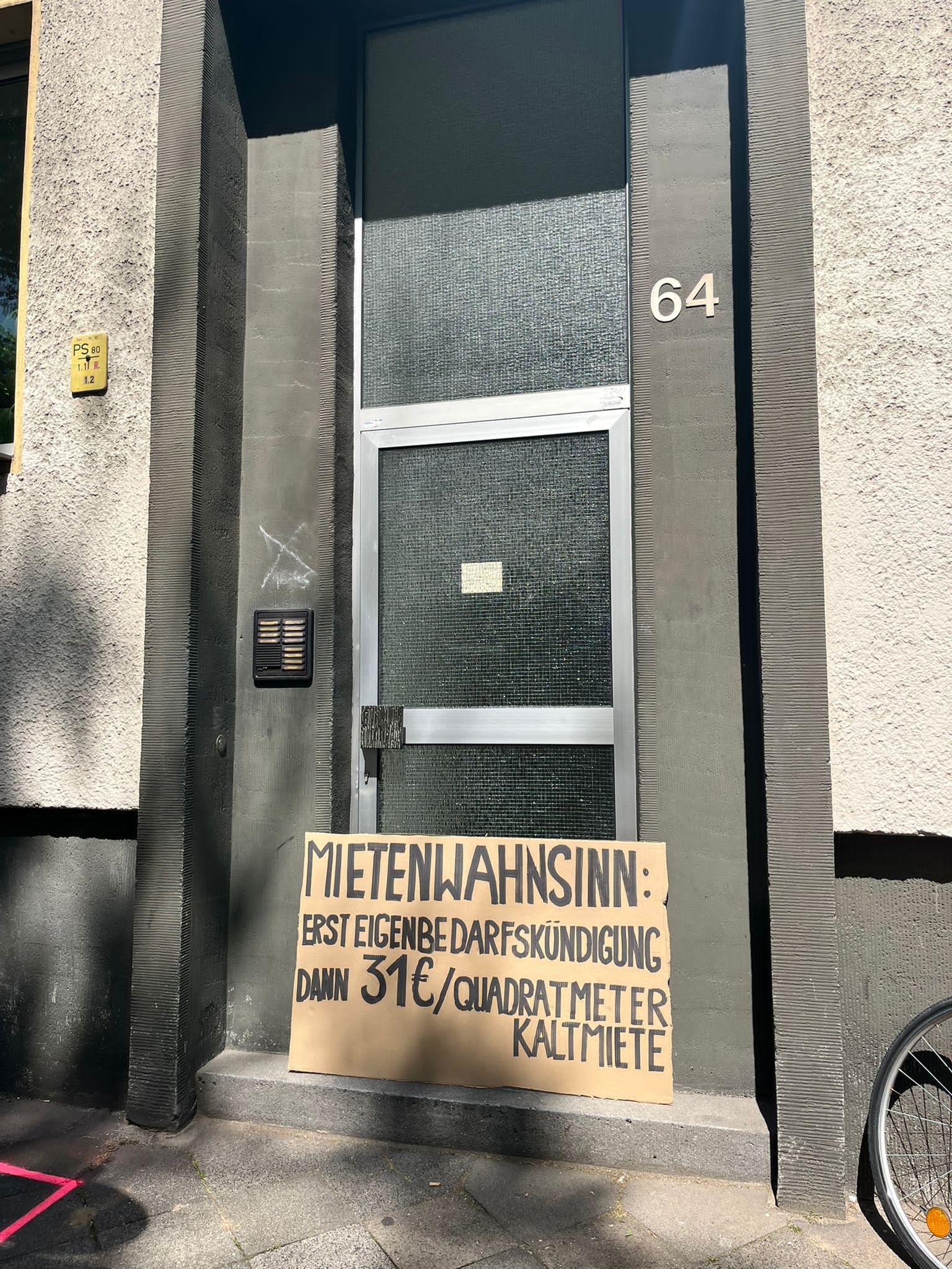 Mietenwahnsinn auf der Klever Straße